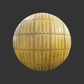 City street pavement tactile lines 3